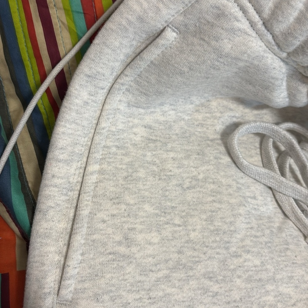 Fear of God Essentials light oatmeal Sweatpants Relaxed Fit Cotton-Blend XL new - Picture 11 of 16